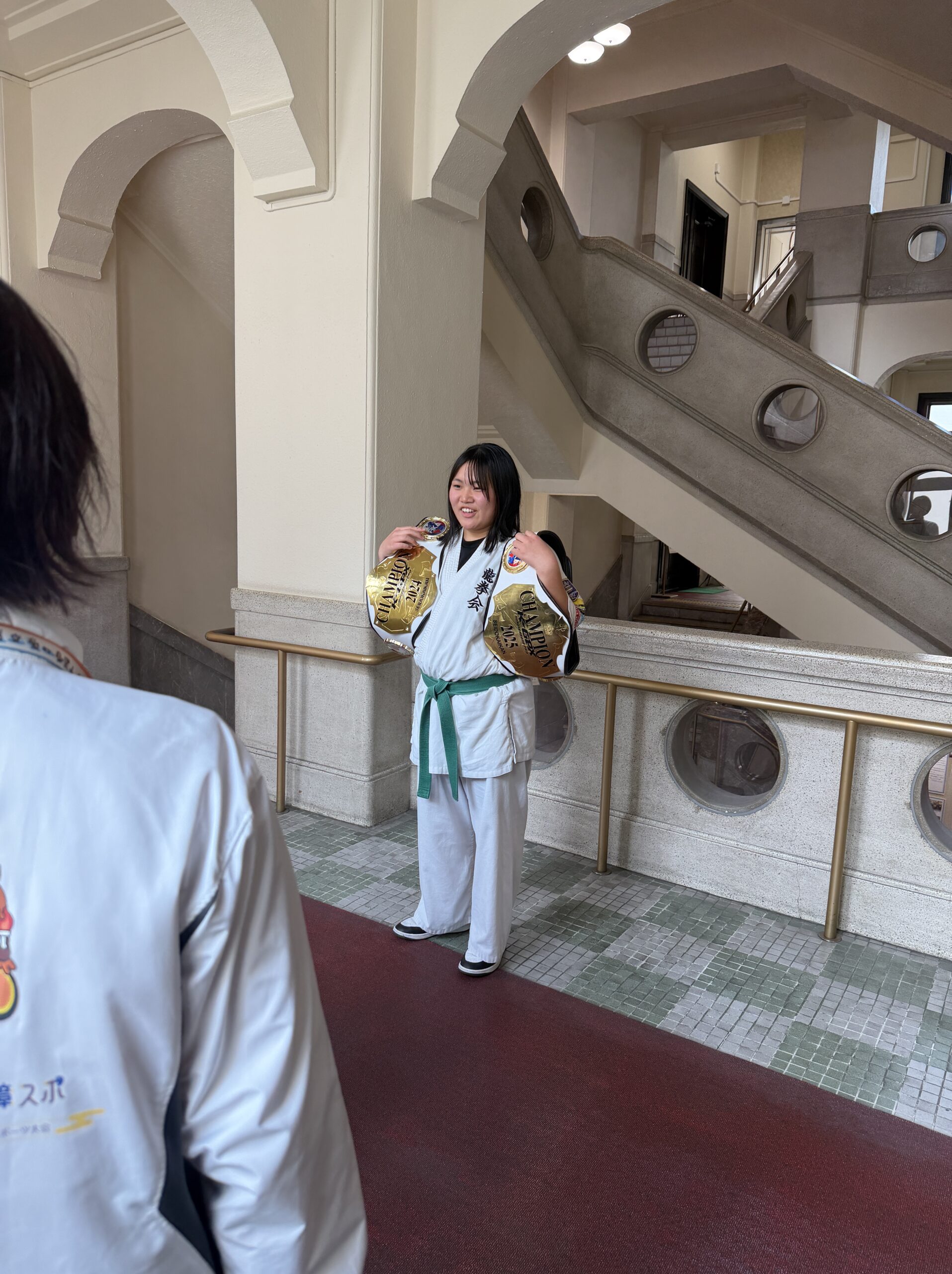 国スポの広報から取材を受けている