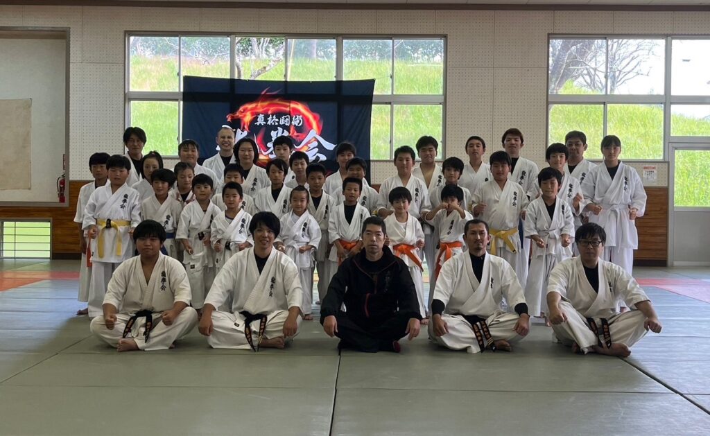 龍拳会 田野道場 集合写真 昇級審査
